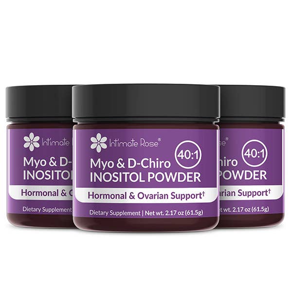 Intimate Rose - Wholesale Oral Supplement/Vitamin - Myo and D-Chiro Inositol Powder - 3 Pack