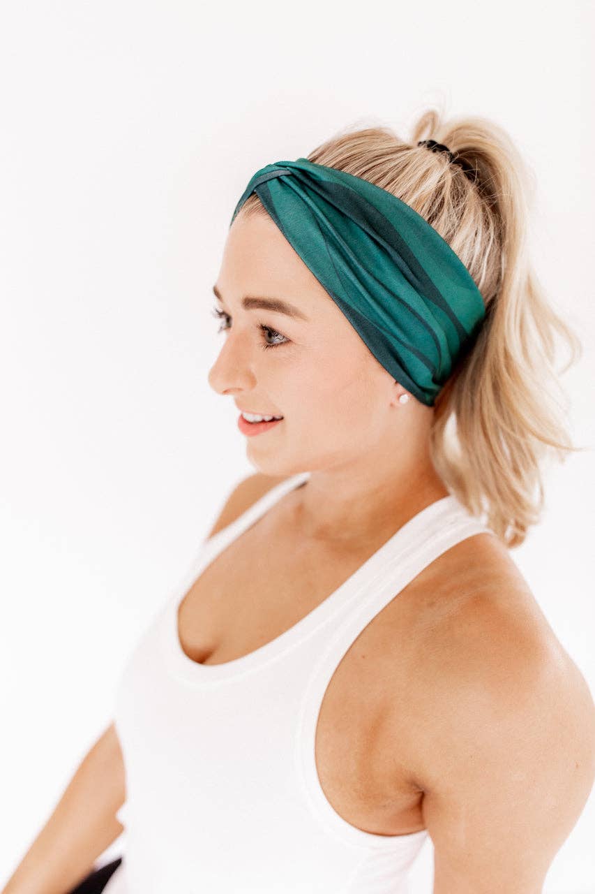 Lilac Market Headbands - Wholesale Fashion Headband - Women's - Emerald Flow3