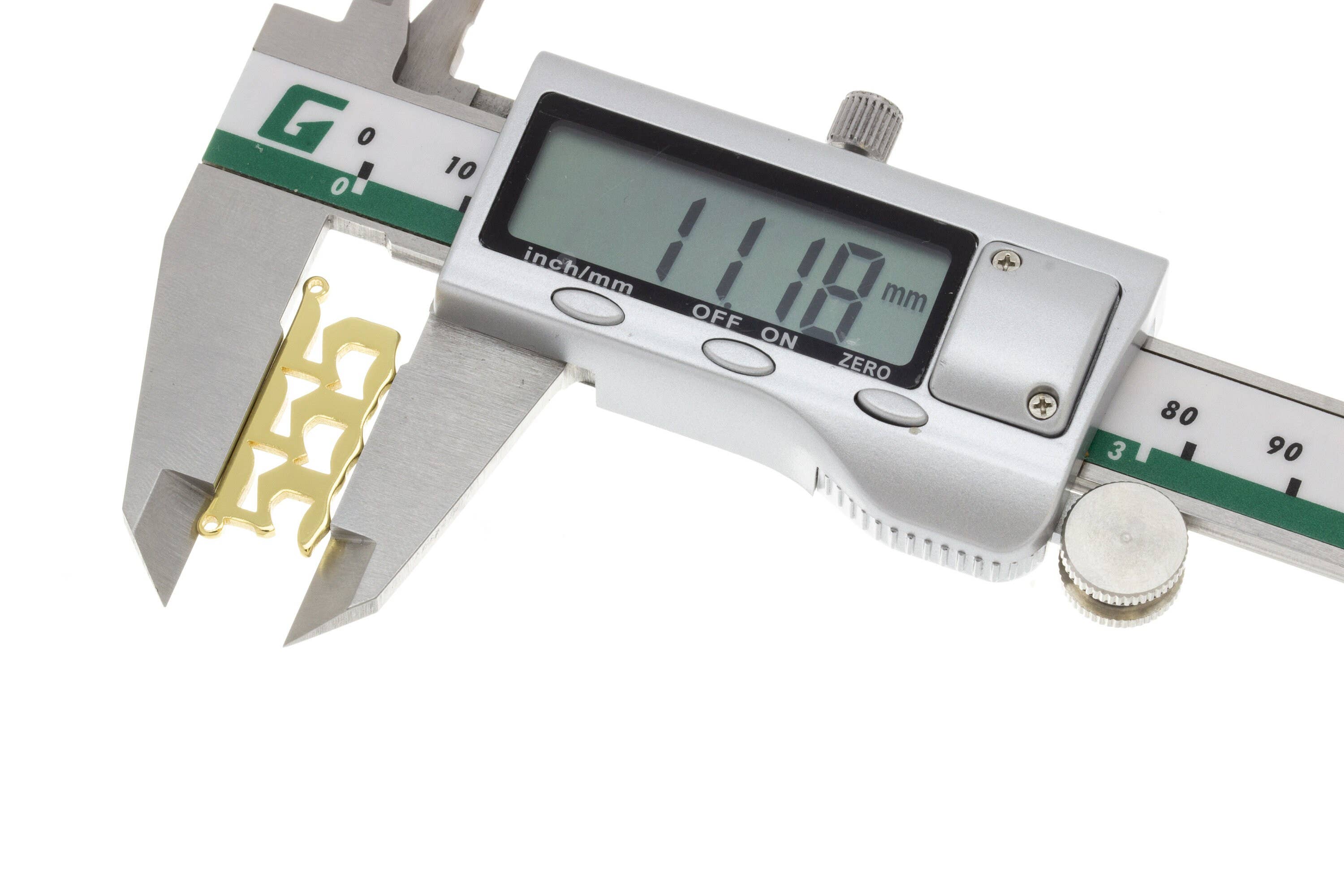 Jewel Pledge - Wholesale Individual Charm/Pendant - Angel Number Connector Charm for Necklace Making CNG0244