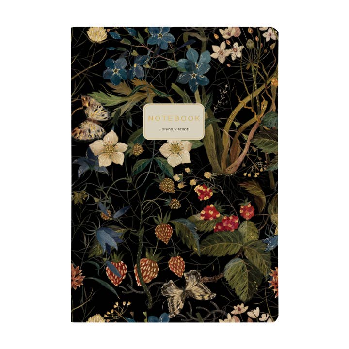 BV by Bruno Visconti - Wholesale Notebook - Small Notebook  Forest FlowersÂ