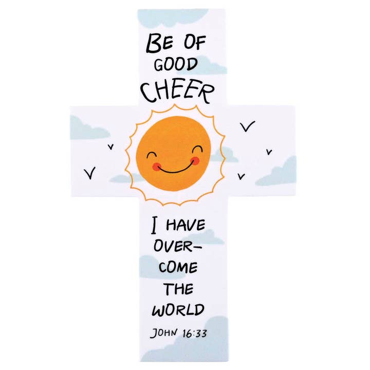 Pocketcard Cross Be Of Good Cheer für den Großhandel von Dicksons