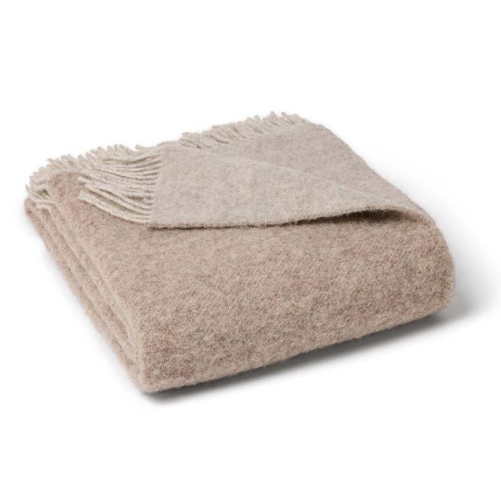 Tweedmill Textiles – Engroshandel Tæppe – Dartmoor Vendbar Plaid i Ren Ny Uld8