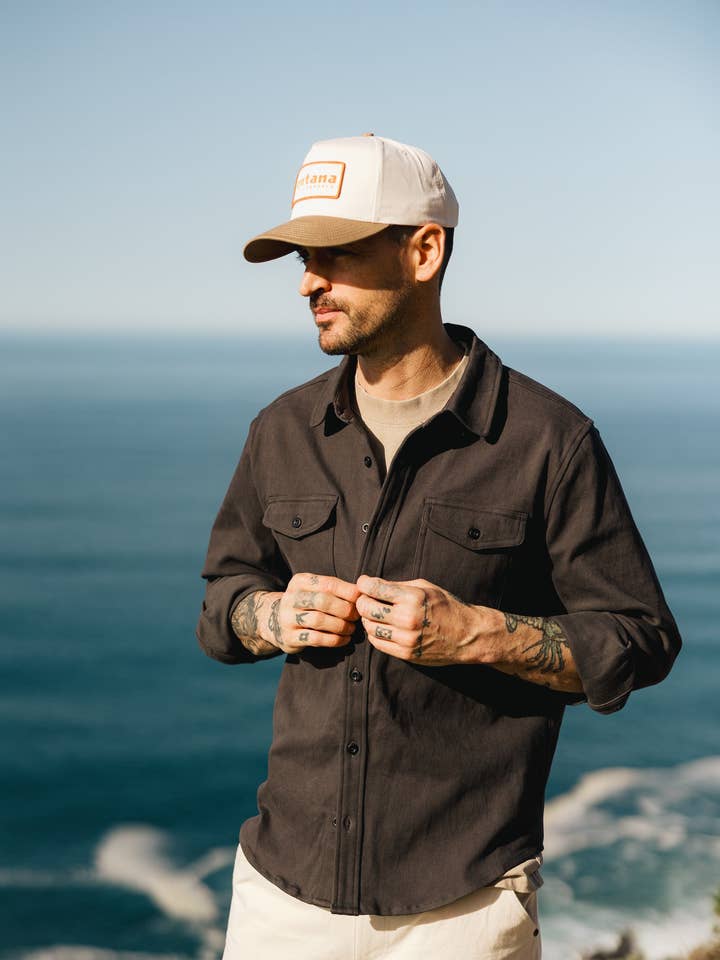 Chemise Côte Sud Vintage Charbon pour la vente par VNTNA