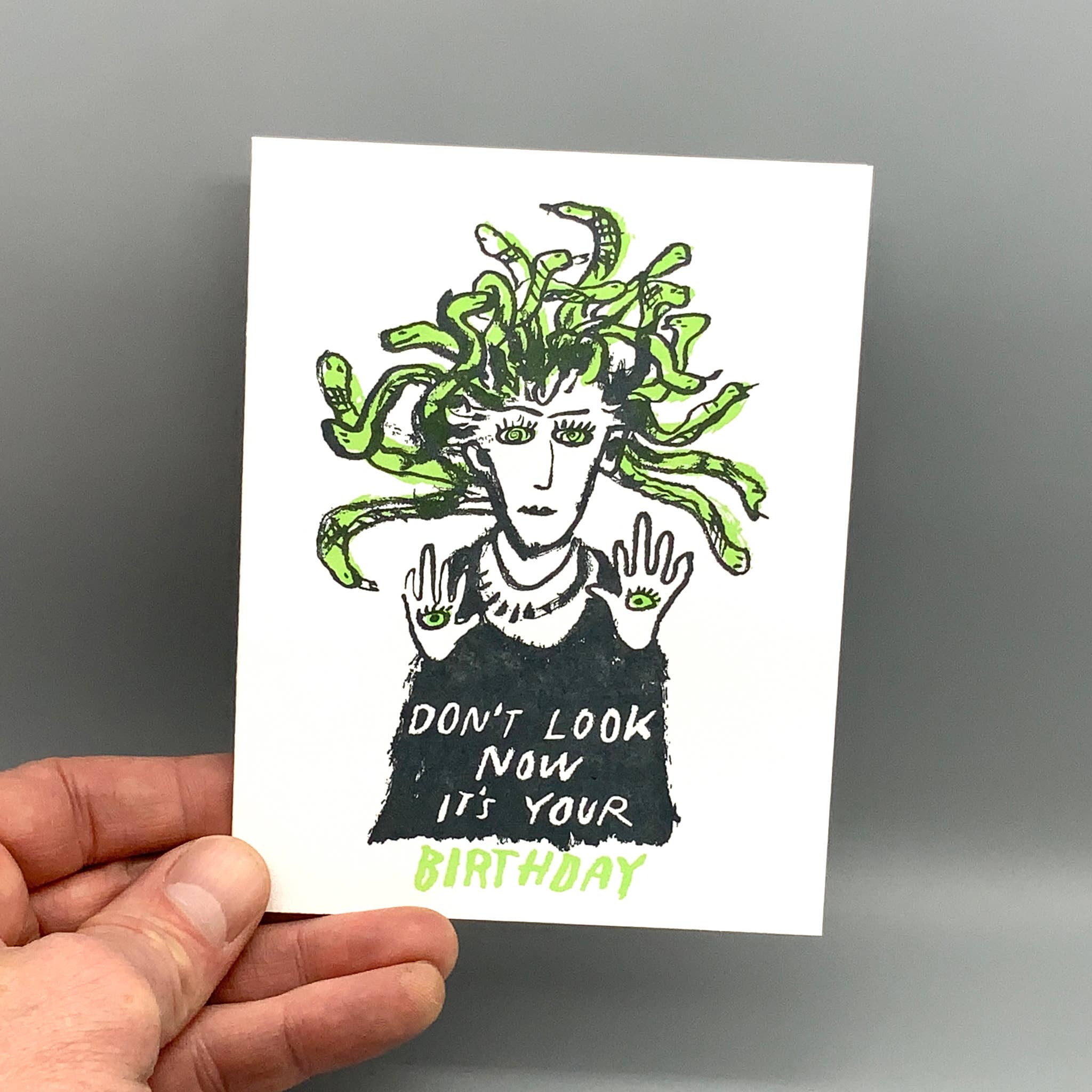 Westland Press - Wholesale Birthday Card - Medusa Birthday1