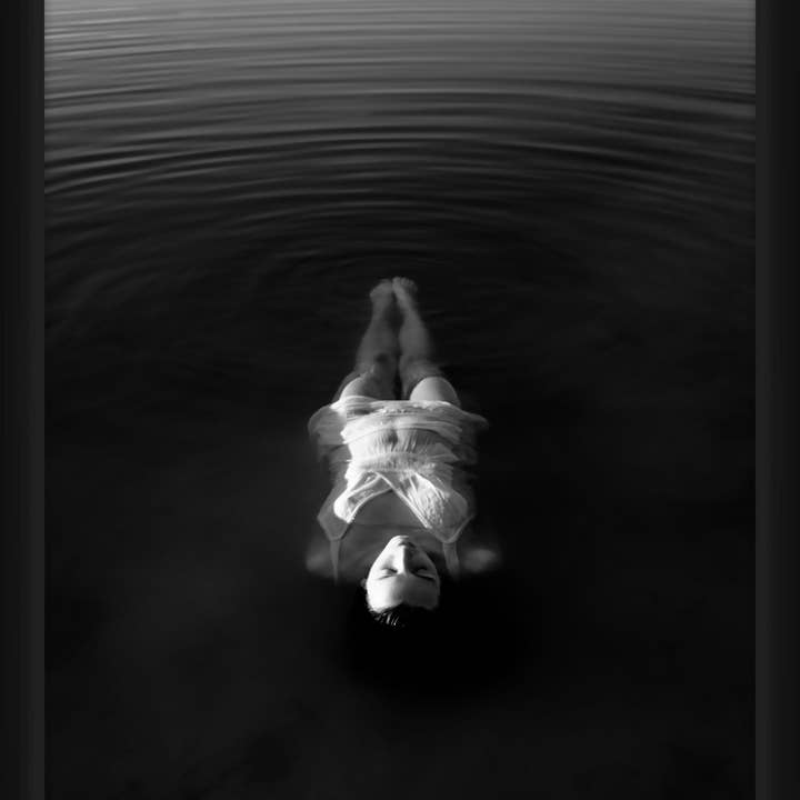 Décoration murale encadrée Relax Natation 20" x 18" pour la vente par PTM Images