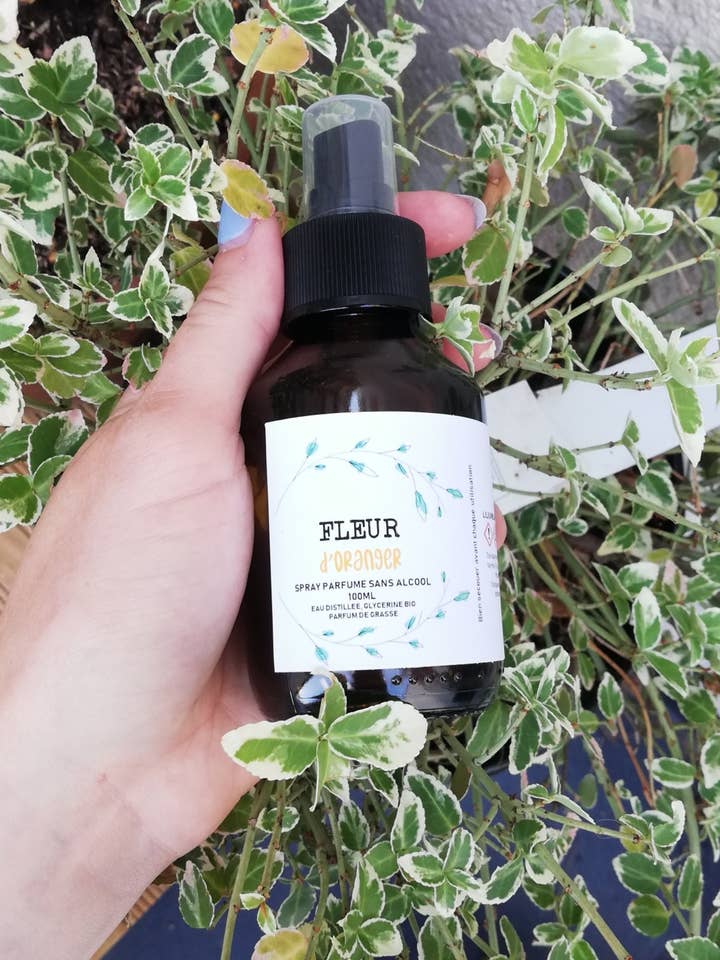 Orange Blossom Fragrance Spray, Alcohol Free, 100ml for wholesale by Lilium Blanc