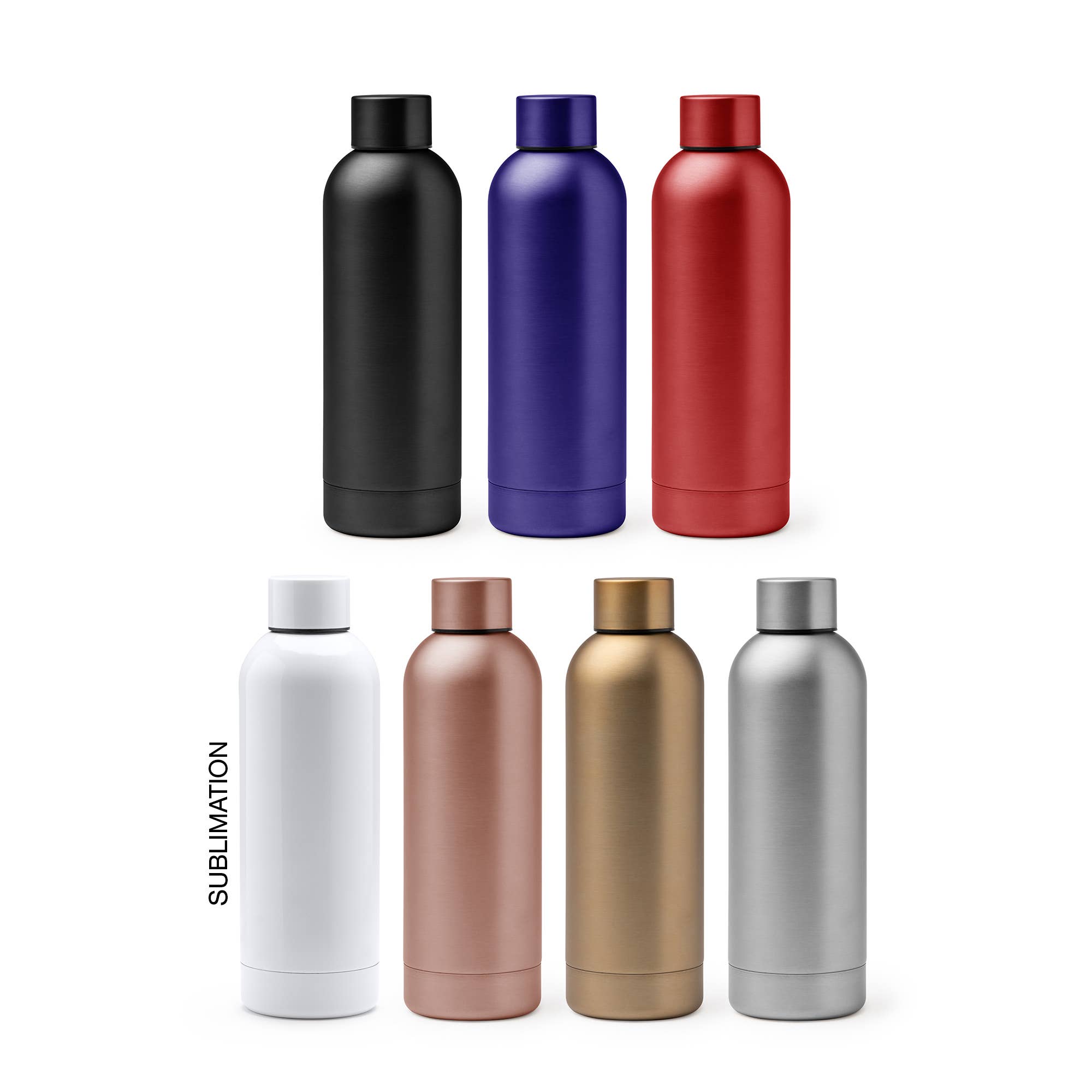 STAR WAY, S.L. - Venta al por mayor Botellas de agua - botella termo sublimacion 550ml color blanco sublimable8