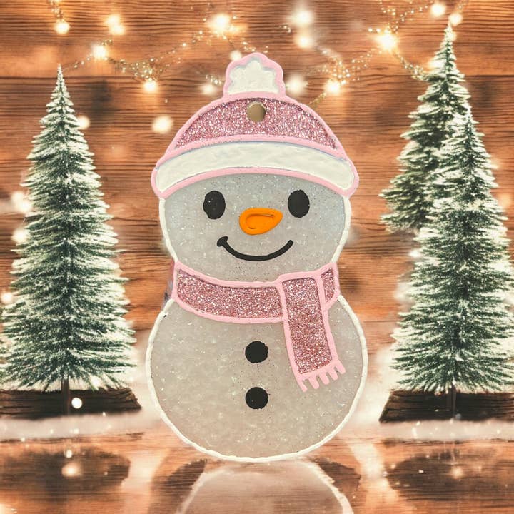 Bug and Bean Freshies - Wholesale Car Freshener - Women's - Sparkle Snowman Freshie
