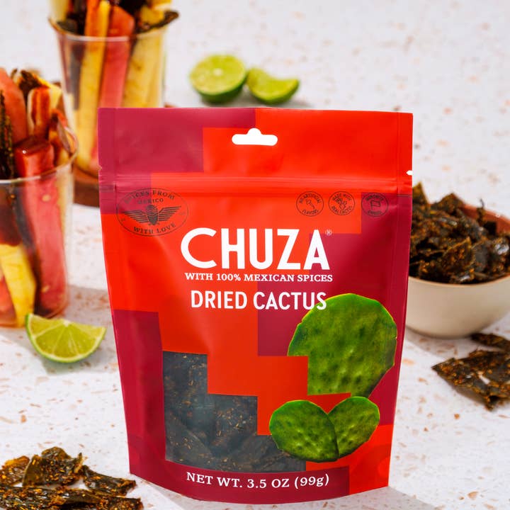 CHUZA - Wholesale Dried/Dehydrated Fruit - CHUZA | Dried Cactus (Nopal) | Chili-Seasoned Fruit Snack3