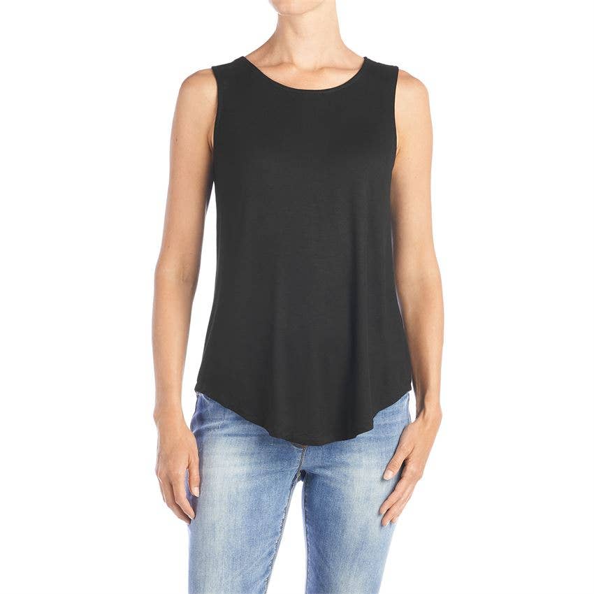COCO + CARMEN - Wholesale Tank Top - Women's - Erin Pleat Tank Top2