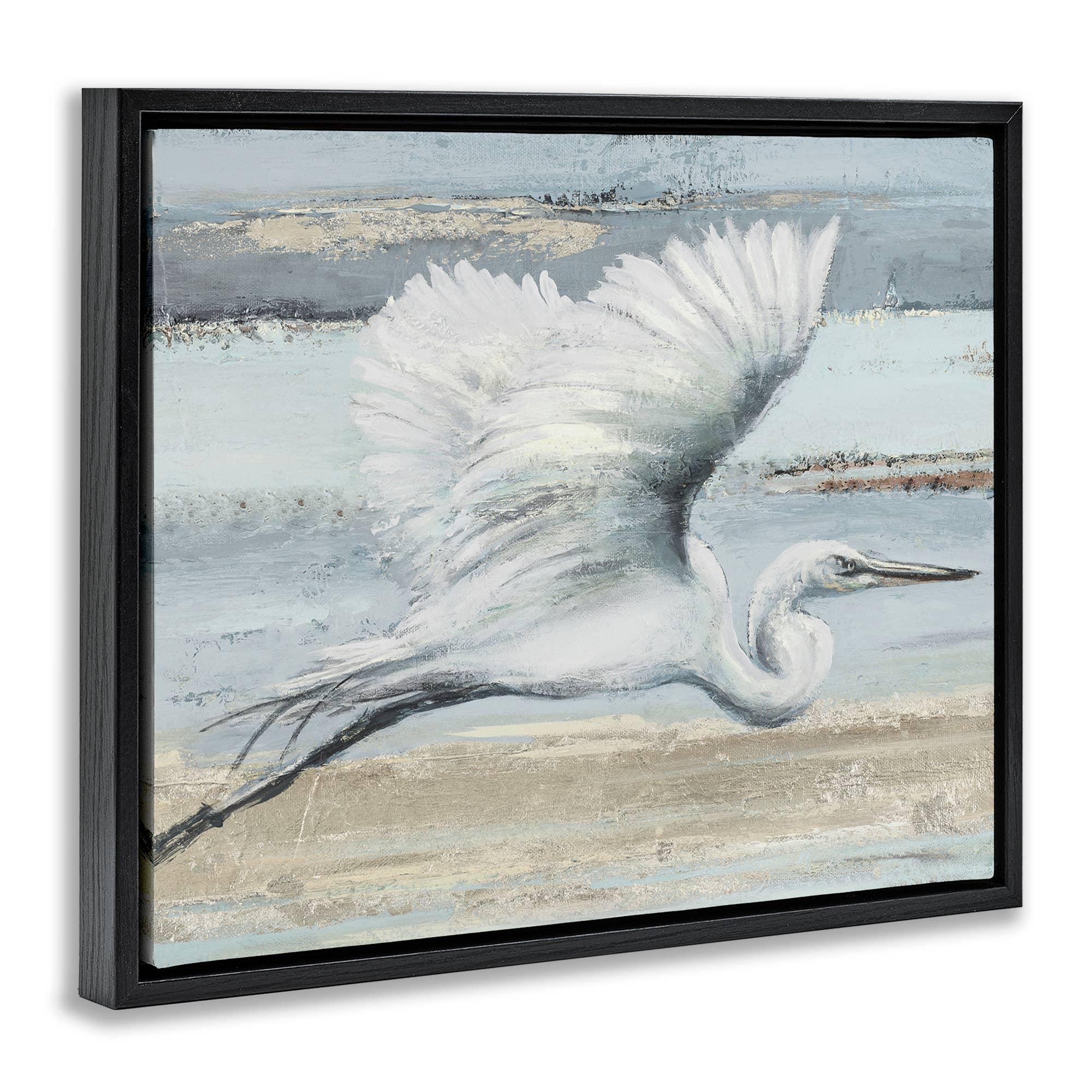 Stupell Industries - Wholesale Wall Sign - Soaring Great Egret - Framed Wall Art19