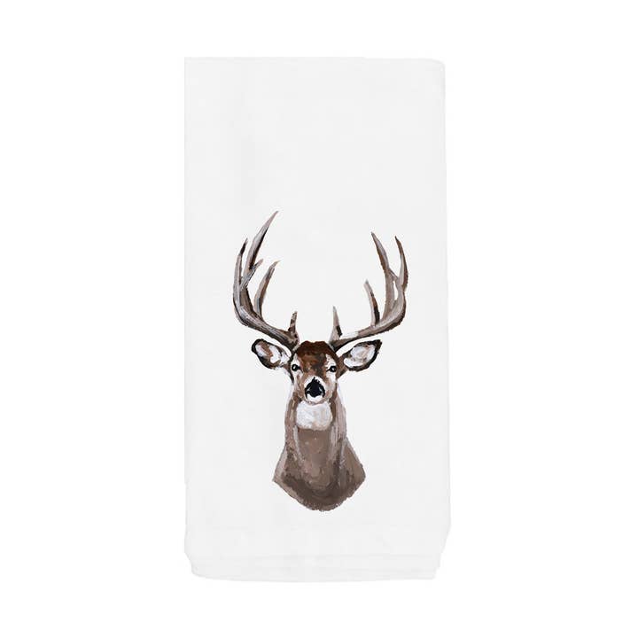 Whitetailed Deer Tea Towel for wholesale by Mads Studio & Co.