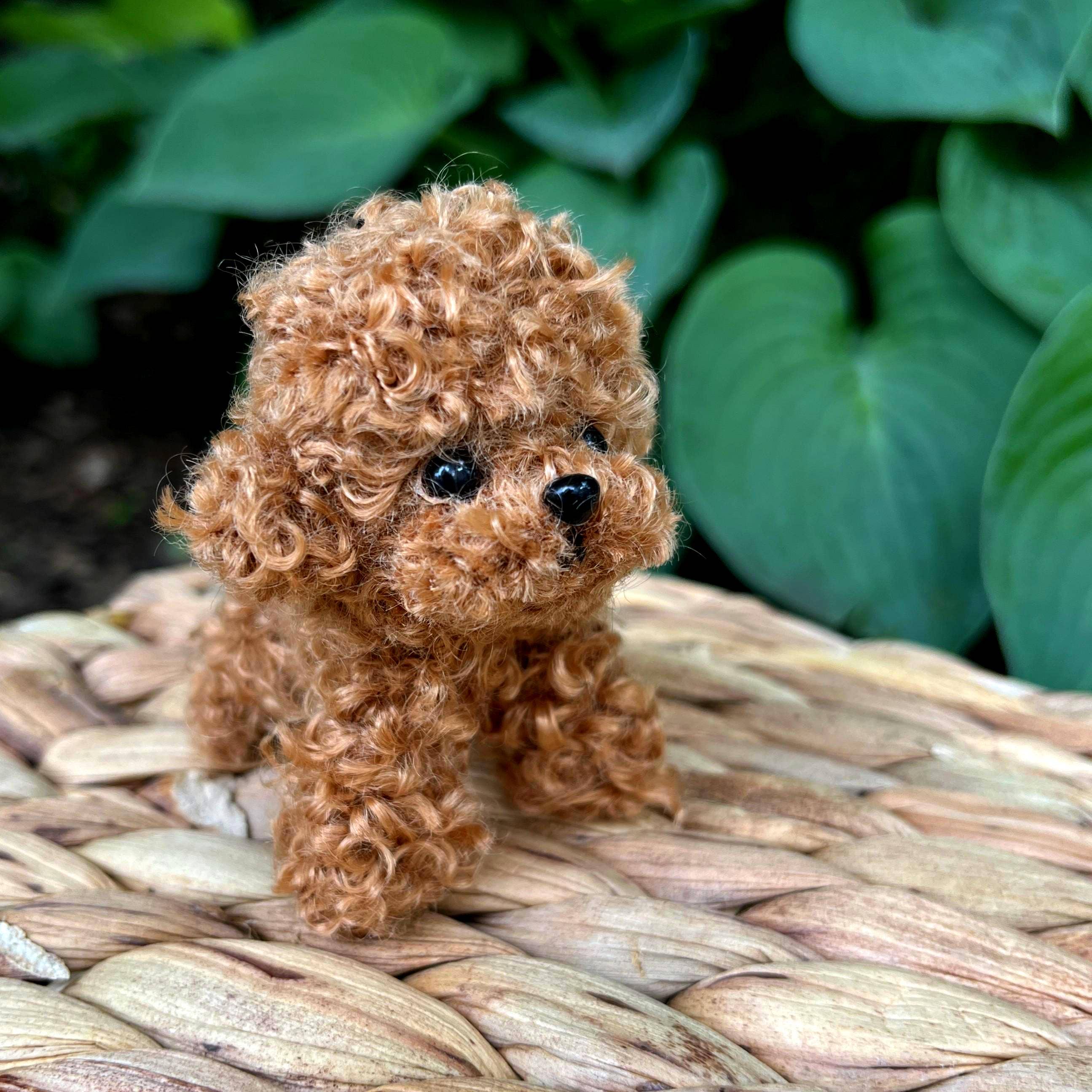 JOYFULJOTS - Wholesale Decorative Figurine - Handmade Curly Mini Poodle – Cute Dog Decoration2