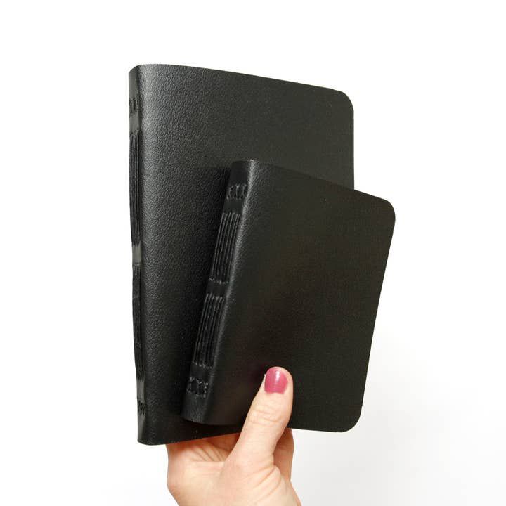Original Brooks - Wholesale Notebook - Black Handsewn Notebook with Assorted Paper4