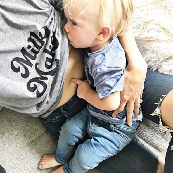 The Little Milk Bar - Wholesale Screen printed t-shirt – Women′s - Milk Maker Tee7