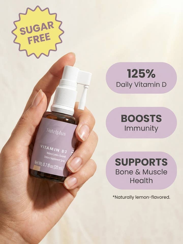 Nutriplus Vitamine D3 pour la vente par Mindful Beauty Program