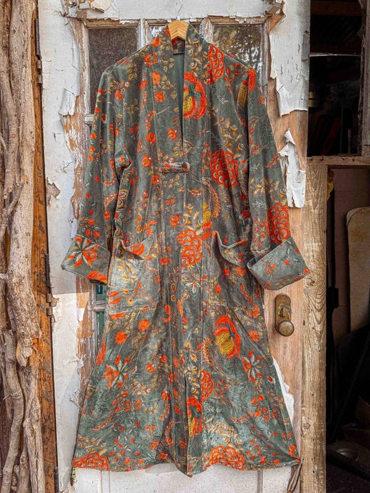 Gardenbelle Shop - Wholesale Jacket - Women's - Vetiver Organic Velvet Jacket1