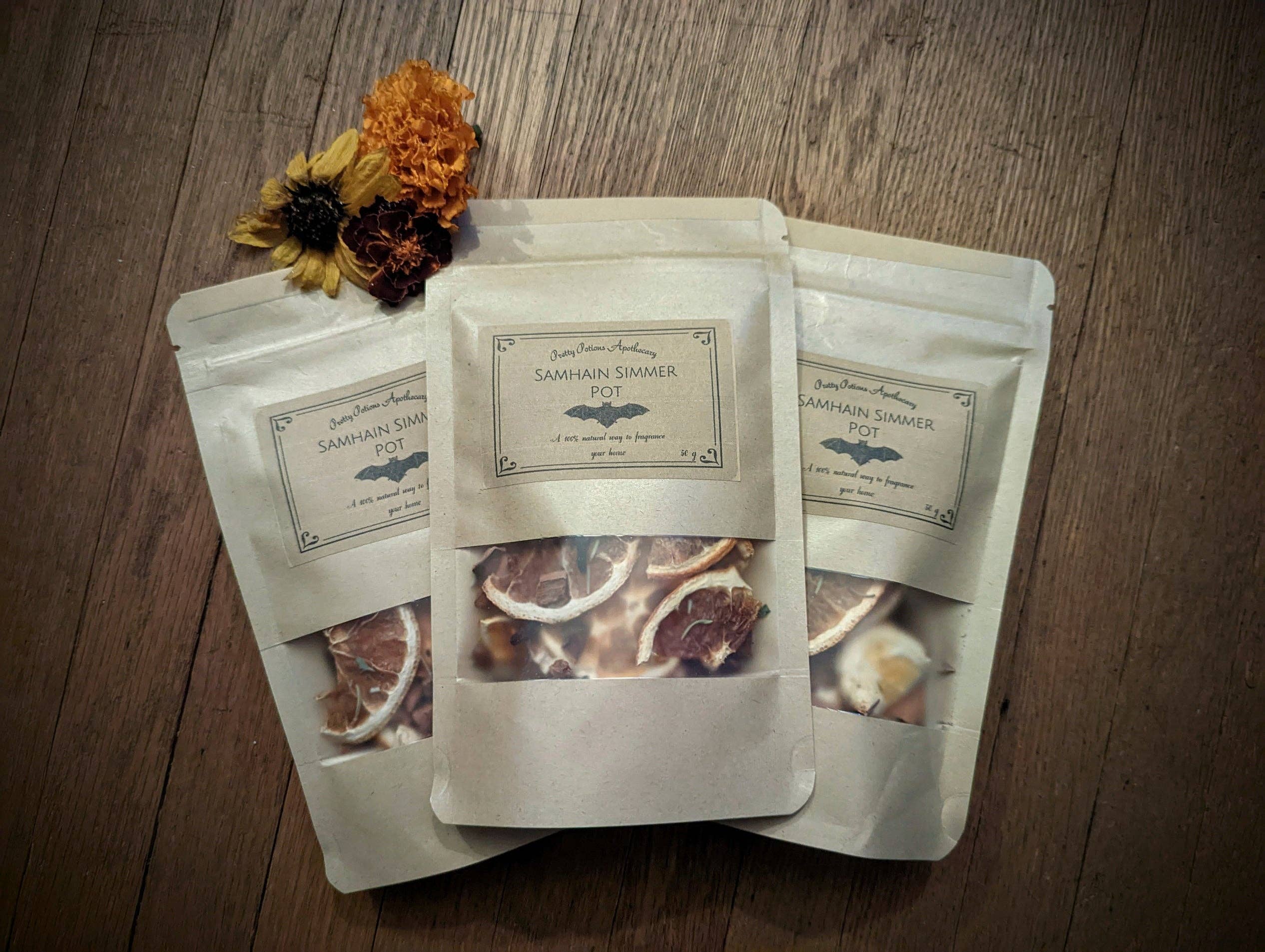 Pretty Potions Apothecary - Wholesale Potpourri - Samhain Simmer Pot1