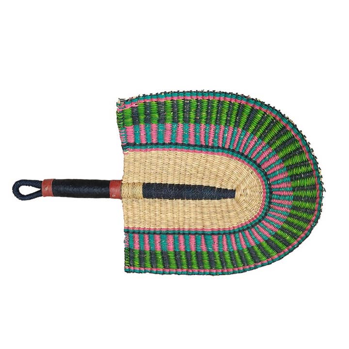 African Heritage LLC - Wholesale Handheld Folding Fan - Antique hand fan | Ceremony program fan | Wedding fan programs | Vintage hand fan