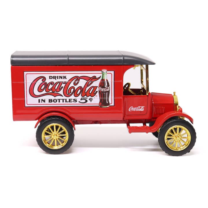 Motor City Classics, Inc. - Wholesale Decorative Tabletop Object - 1:43 Scale Coca-Cola 1926 Ford TT Van Diecast Model6