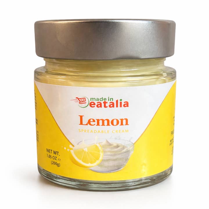 Made in Eatalia Citronkräm – Zestig & Slät Bredbar 200g för wholesale av Made in eatalia