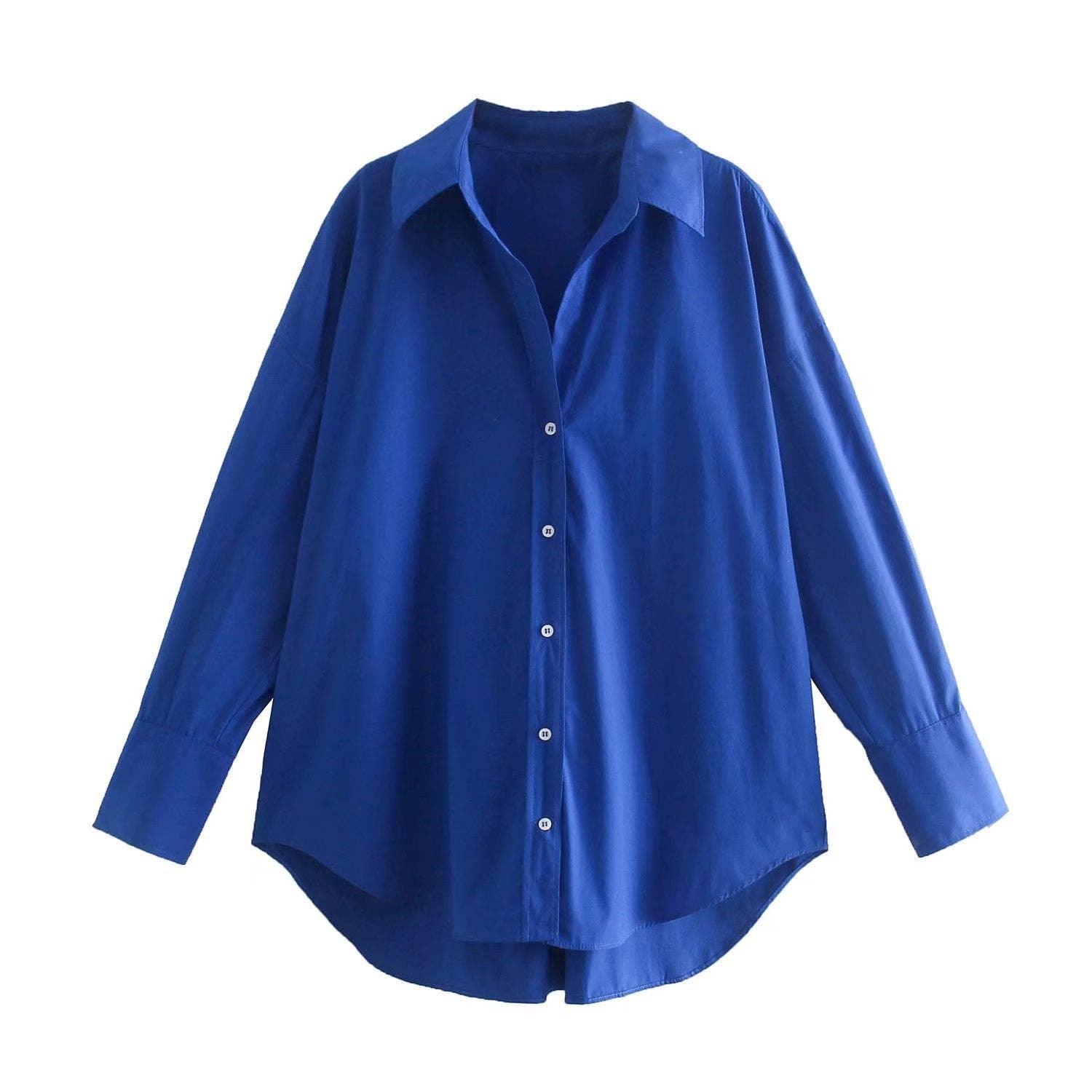 Marayn - Wholesale Button Down Shirt - Women's - European Summer Womens City Chic Poplin Shirt17