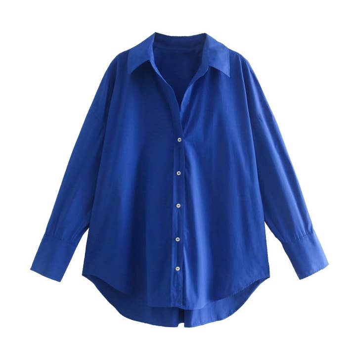 Marayn – wholesale Buttoned-down shirt – Women's – European Summer Womens City Chic Poplin Shirt17