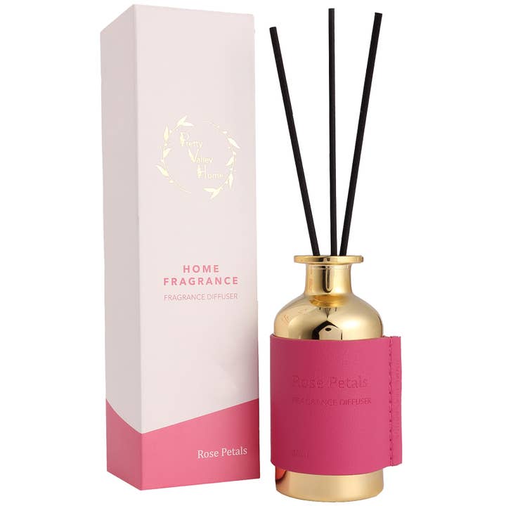 Pretty Valley Home - Wholesale Reed Diffuser - Reed Diffuser Sets Leather 80ml/2.71Fl Oz for Decor3