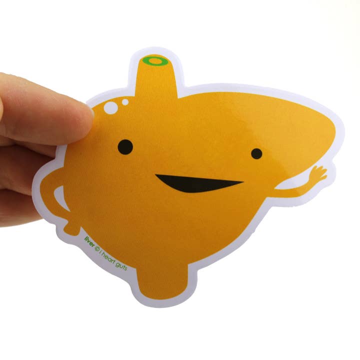 I Heart Guts | Organ Plushies Wholesale - Wholesale Sticker - Giant Guts Sticker Set - 15 Organs and Friends8