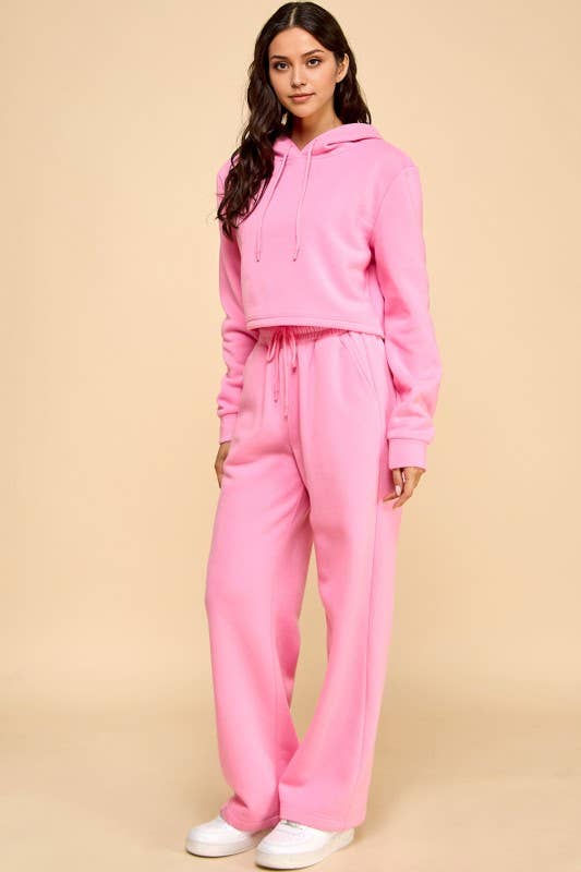 MIO WHOLESALE - Vente Ensemble de vêtements d'intérieur – femme - ENSEMBLE 2 PIÈCES EN MOLLETON FRENCH TERRY FS5175