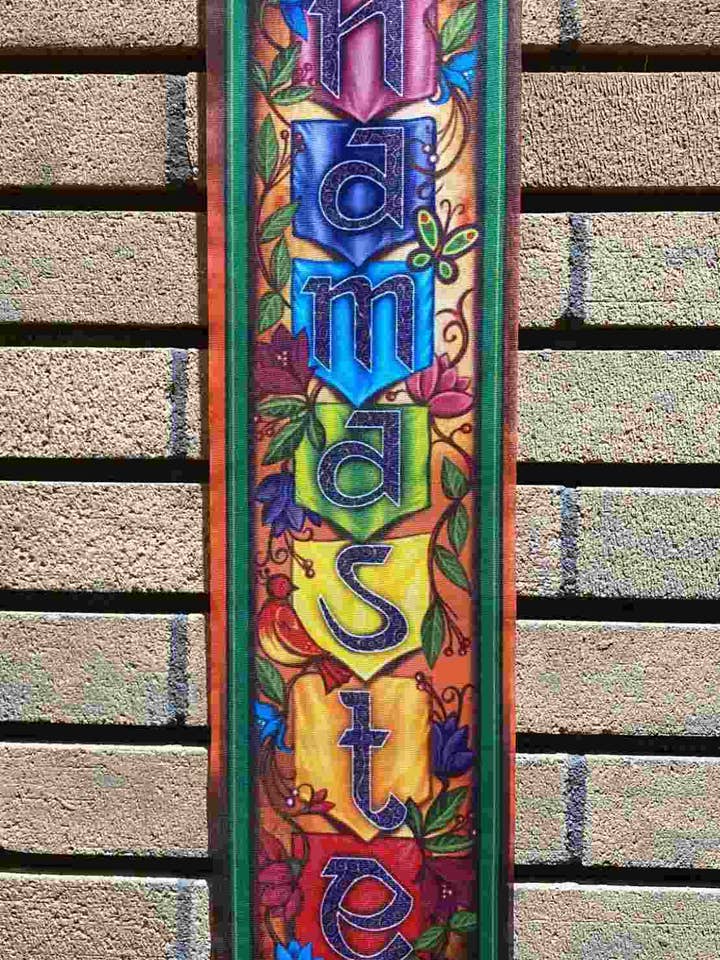 Banner de Fundo da Namaste Nature (M) por atacado de Katmandu Trading Co.