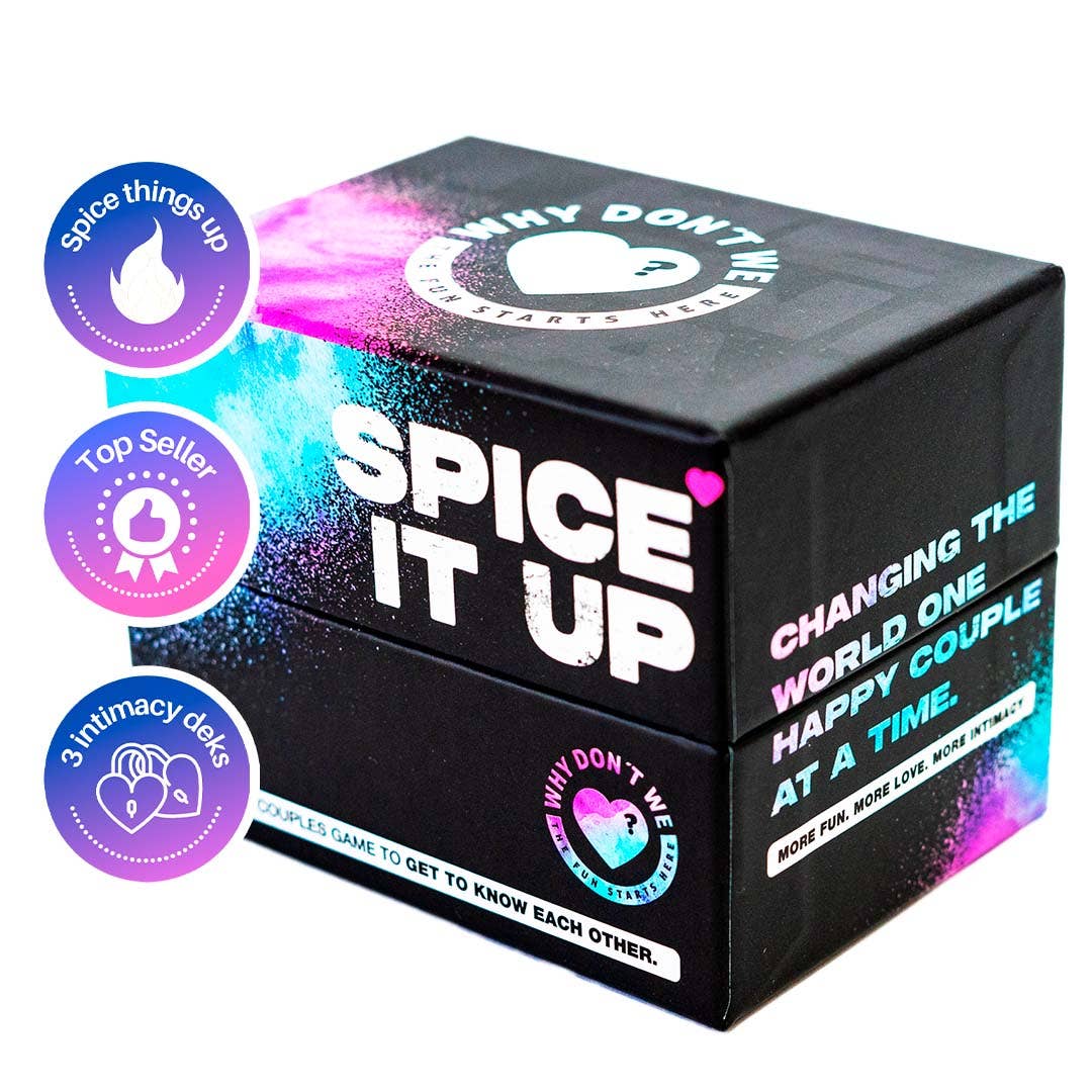 Why Don't We - Wholesale Card Game - Spice It Up - Game for Couples - 3 games in one, 150 Cards2