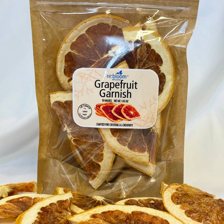Garniture de pamplemousse pour la vente par RE:BLOOM INFUSIONS LLC