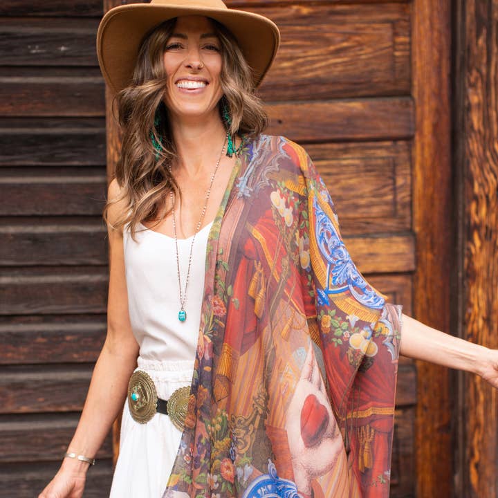 Market of Stars (USA) - Wholesale Scarf - Women's - Love Language Bohemian Scarf0