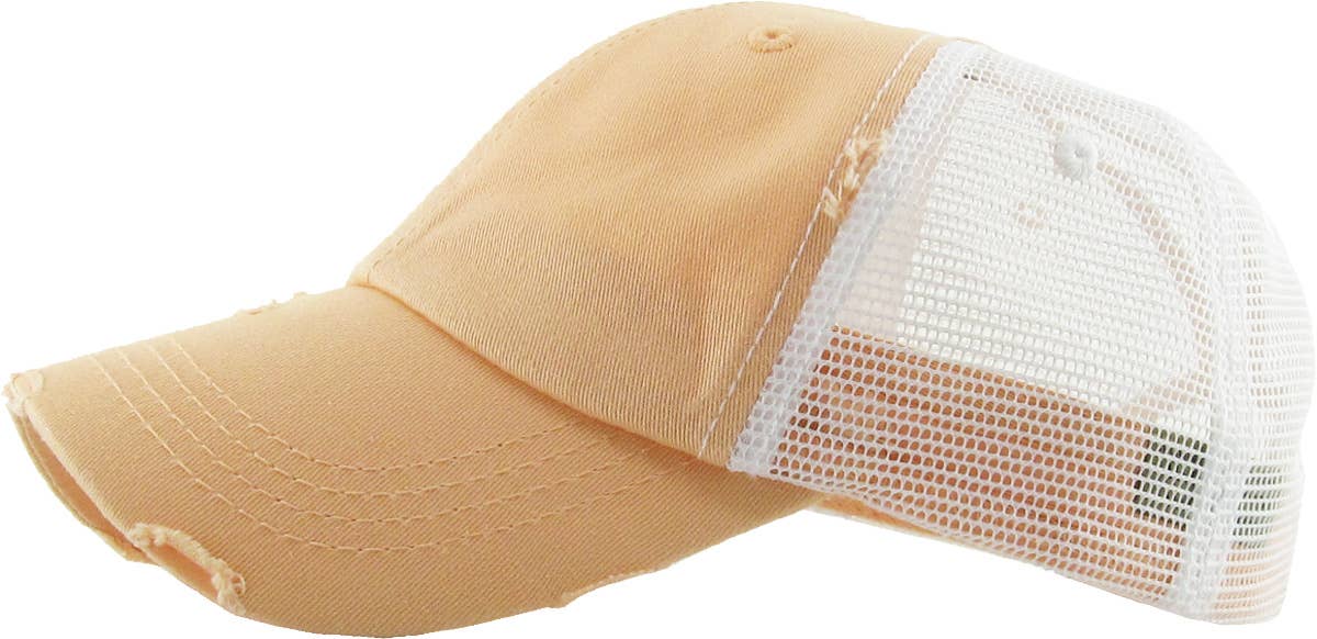 KBETHOS – Boné de beisebol - Mulher por atacado – Boné ajustável de malha com abertura para rabo de cavalo92