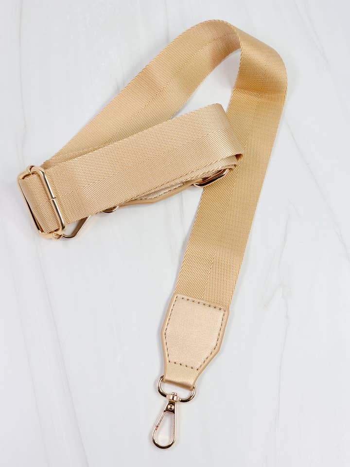 Natalia Nylon Strap GOLD for wholesale by Caroline Hill