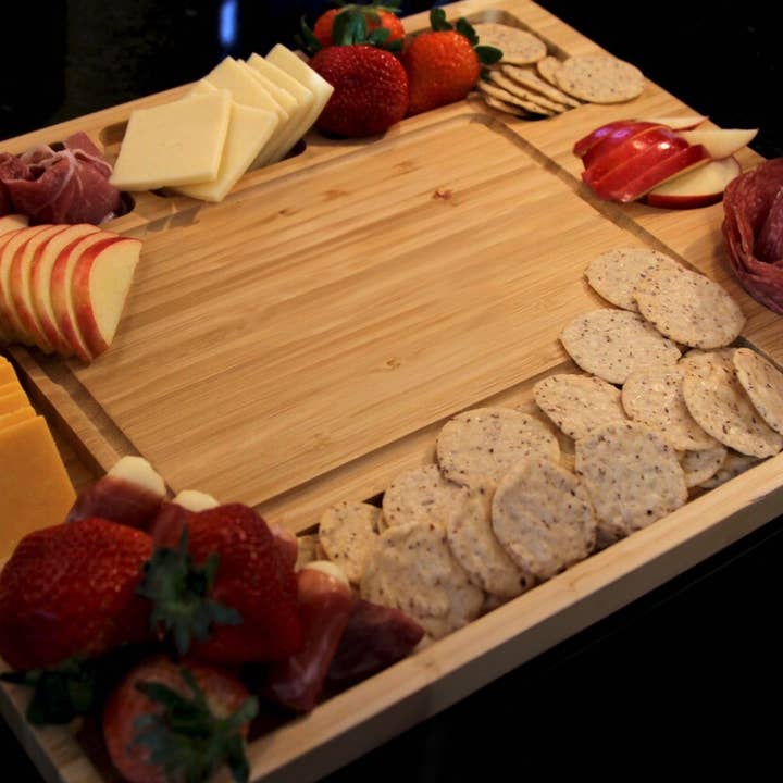 The Teehive - Wholesale Cheese board - Charcuterie Board - Natural Bamboo Blank Boards