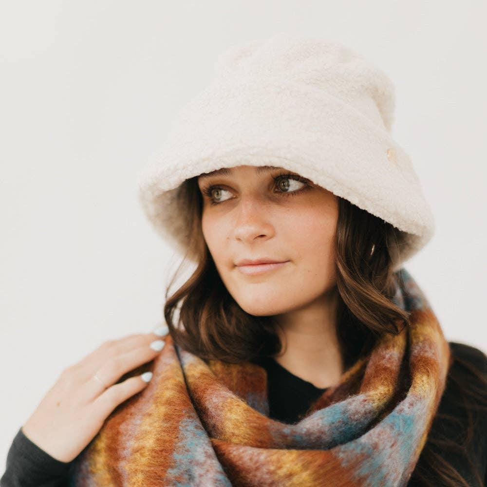 Pretty Simple – wholesale Bucket Hat - Dam – Sage Sherpa Hinkhatt Grossist3