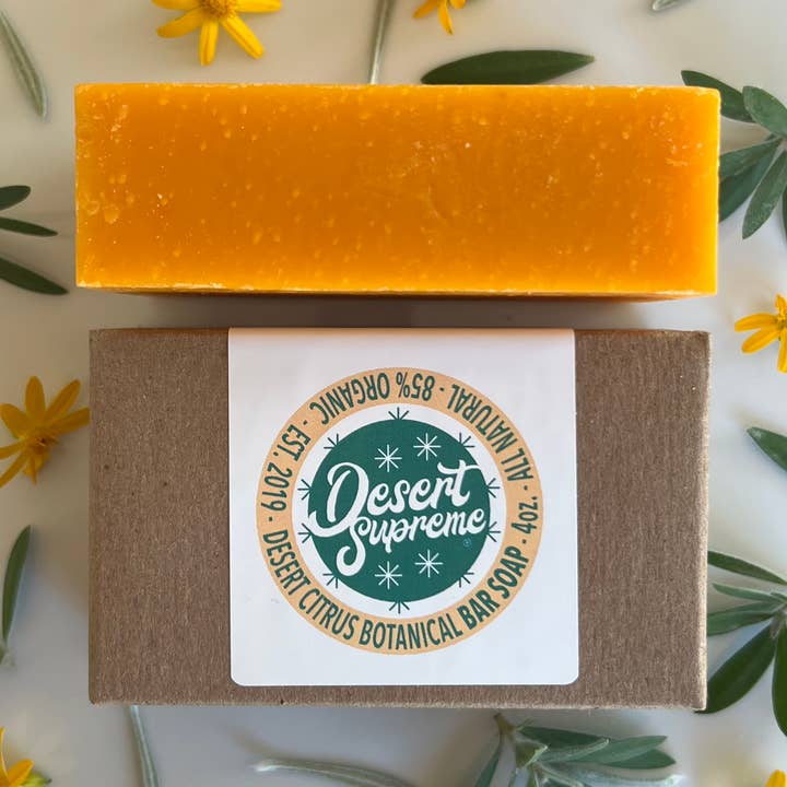 Desert Citrus Botanical Bar Soap - Happy Citrus Scent for wholesale by Desert Supreme