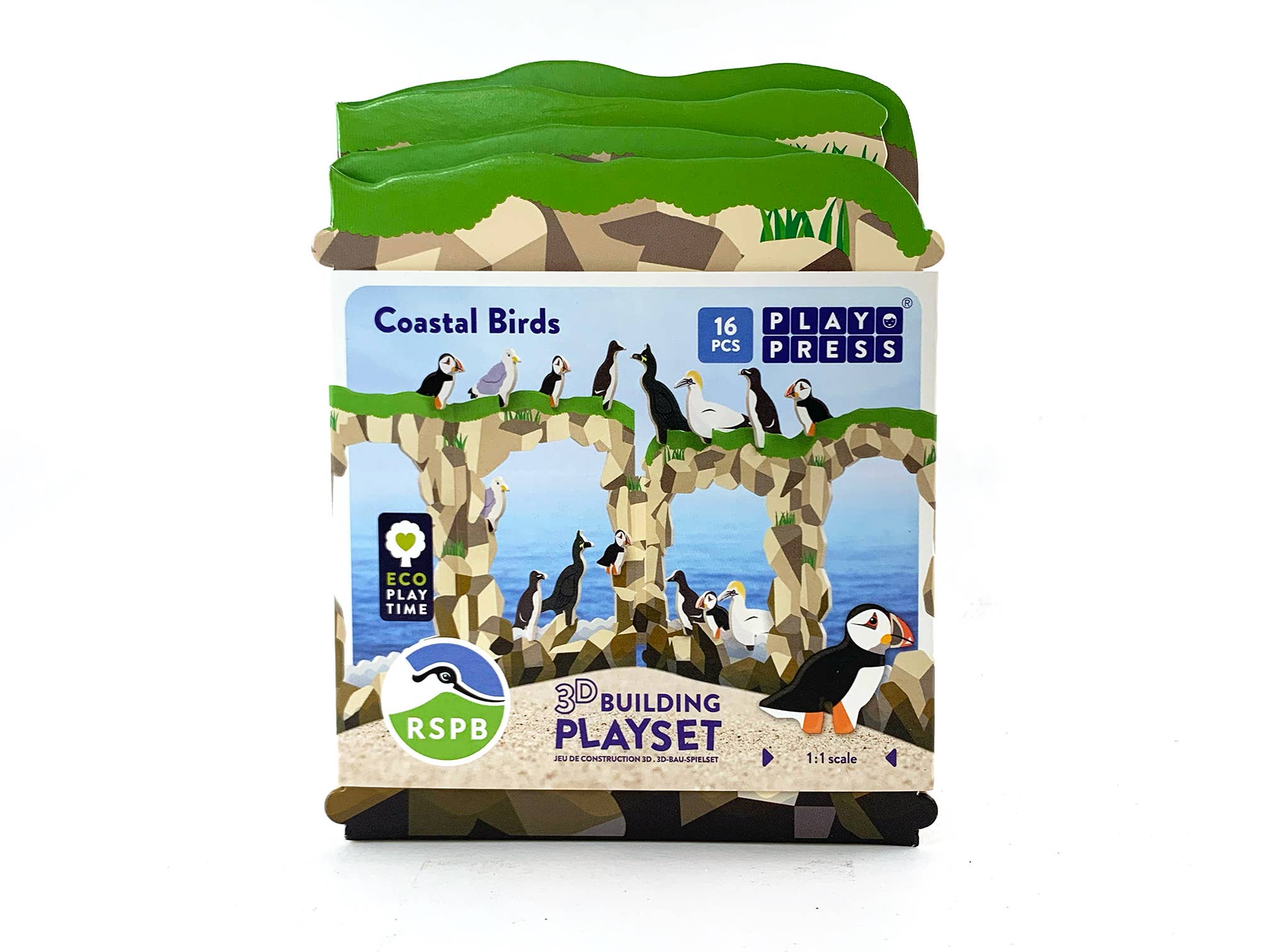PlayPress Toys Ltd - Wholesale Toy Set - Kids - RSPB Coastal Birds Playset1