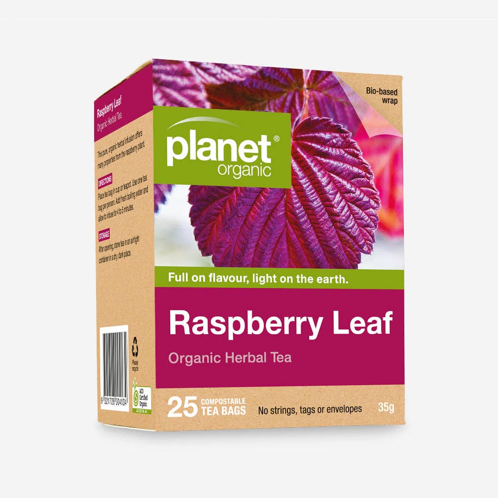 Planet Organic - Wholesale Tea Bags - Raspberry Leaf Tea Bags0