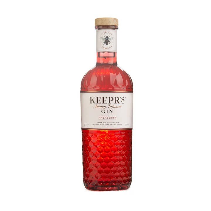 KEEPR's Honey Infused Raspberry Gin - 37.5% vol for wholesale by Gleann Mor Spirits Company Ltd