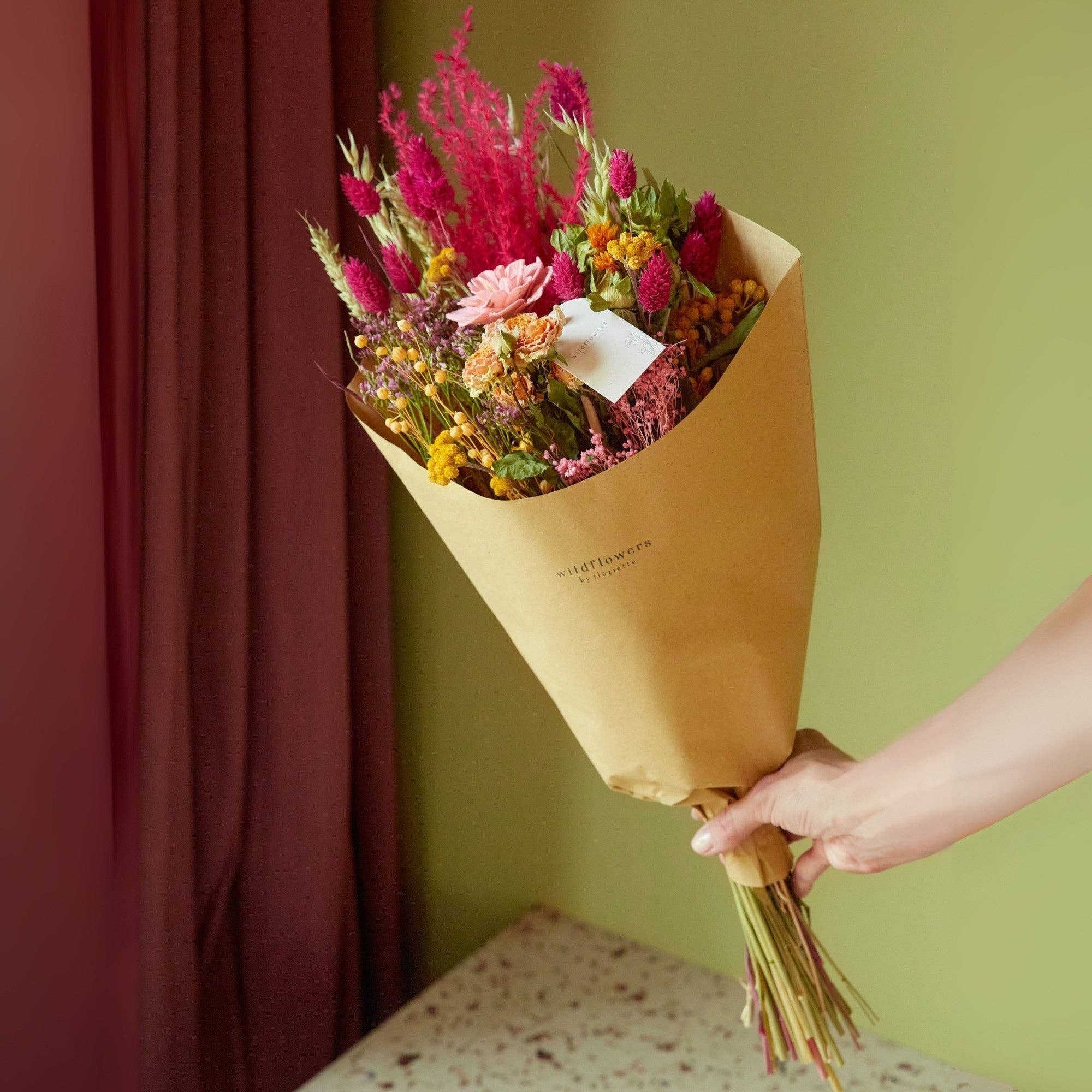 Wildflowers by Floriette - Wholesale Dried/Pressed Flowers - Dried Flowers - Field bouquet - Summer Crush5