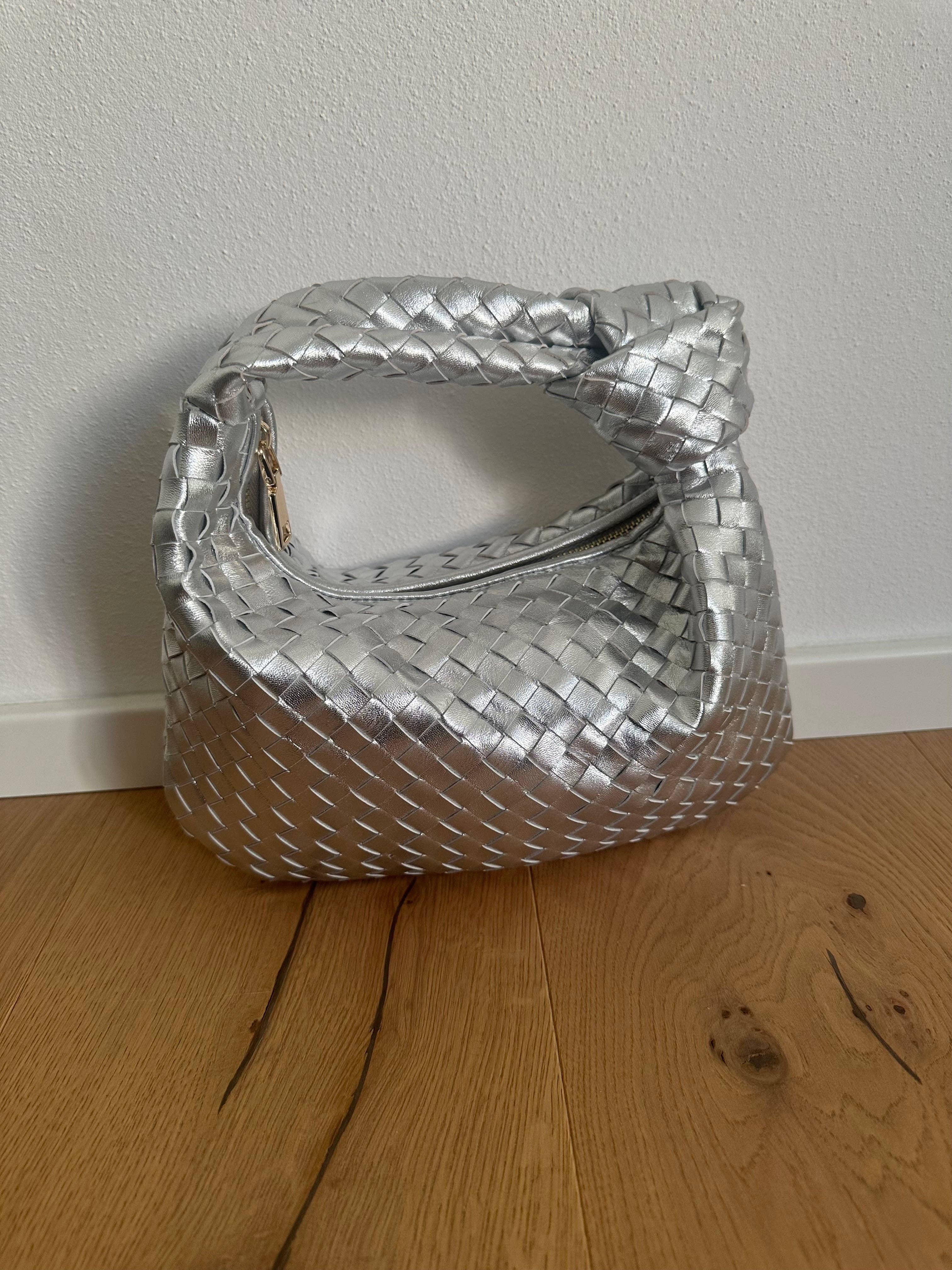 Zhade – Mala com alça superior – Mulher por atacado – JOLIE - pequena bolsa de couro trançado genuíno17