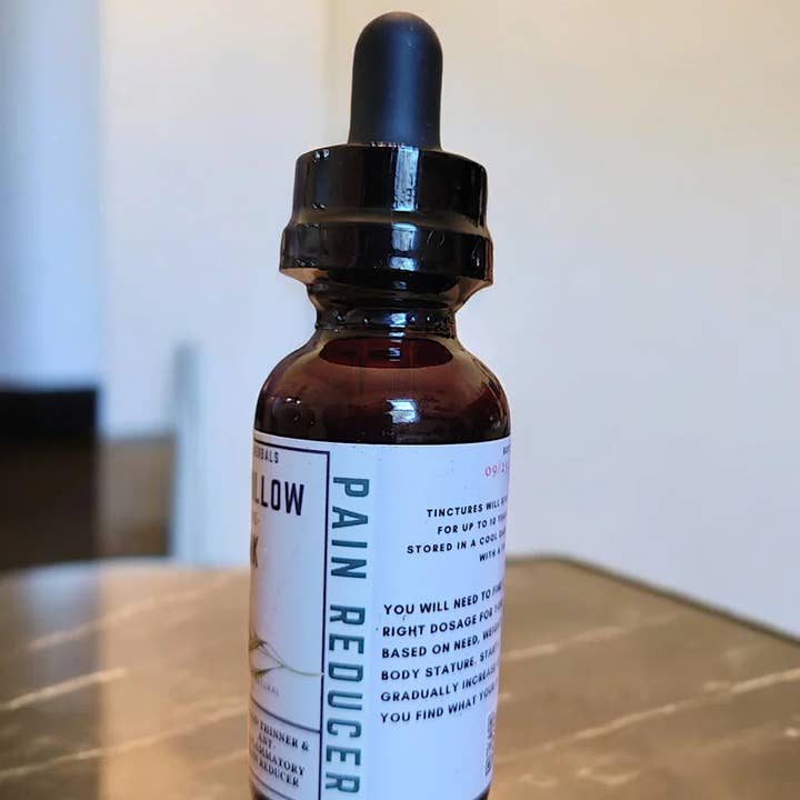 Back2Nature Herbals - Wholesale Tincture - Organic White Willow Bark Tincture1