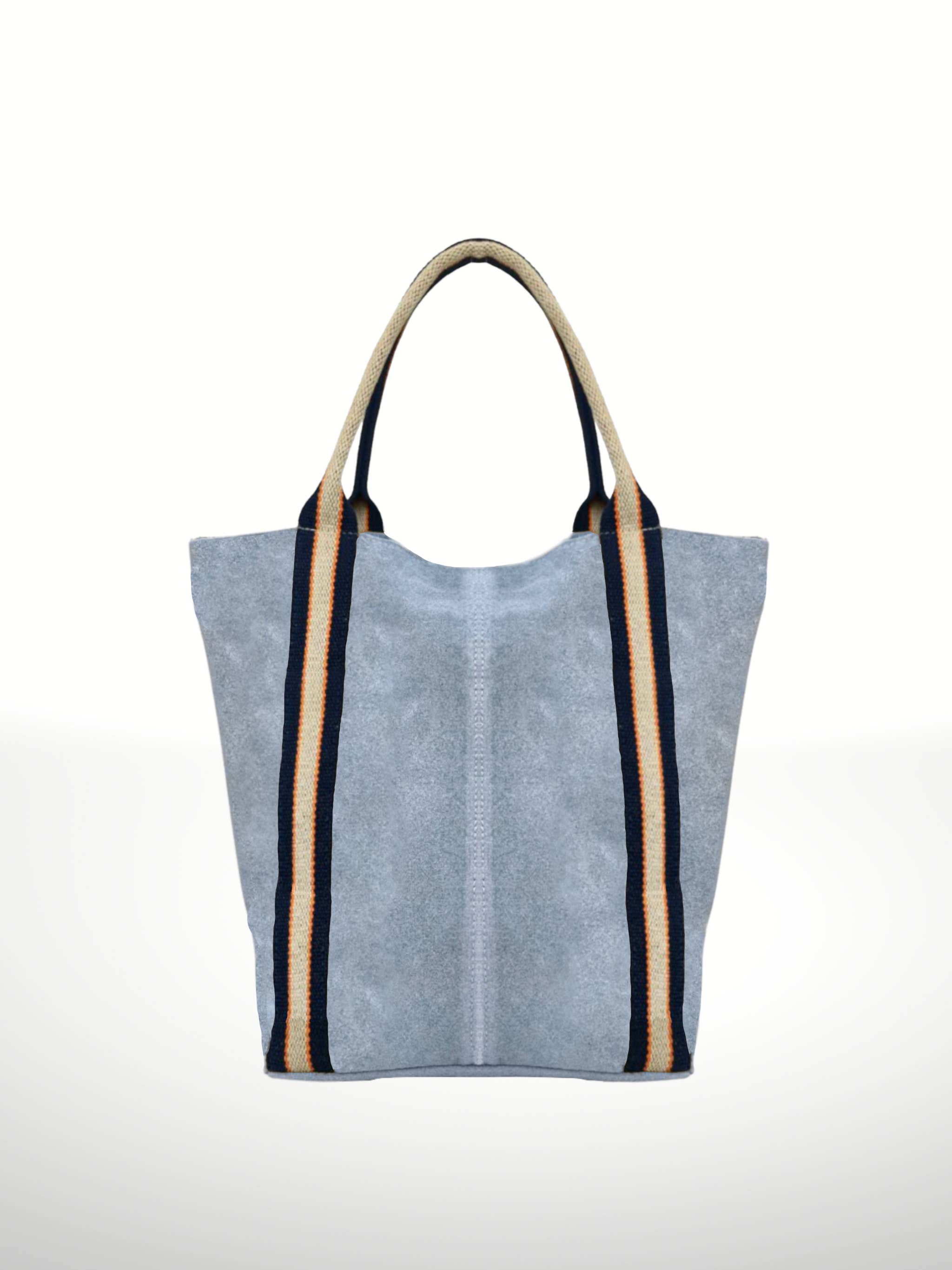 ITALIAN'S LEATHER - Wholesale Tote Bag - Women's - Melody Suede Leather Tote Bag 22189022