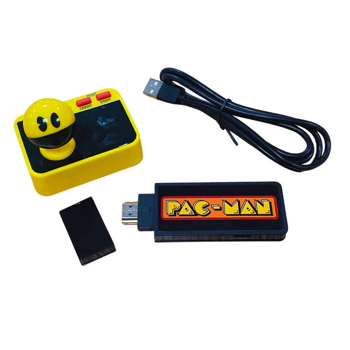 Fizz Creations Inc - Wholesale Electronic Toy - Kids & Baby - PAC-MAN Plug & Play HDMI Wireless Retro Arcade Game2