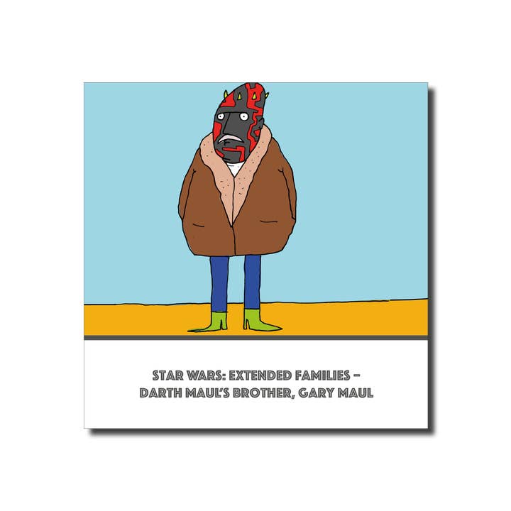 Funny Celebs Everyday Card - ‘Star Wars' for wholesale by The Buddy Fernandez Card Company