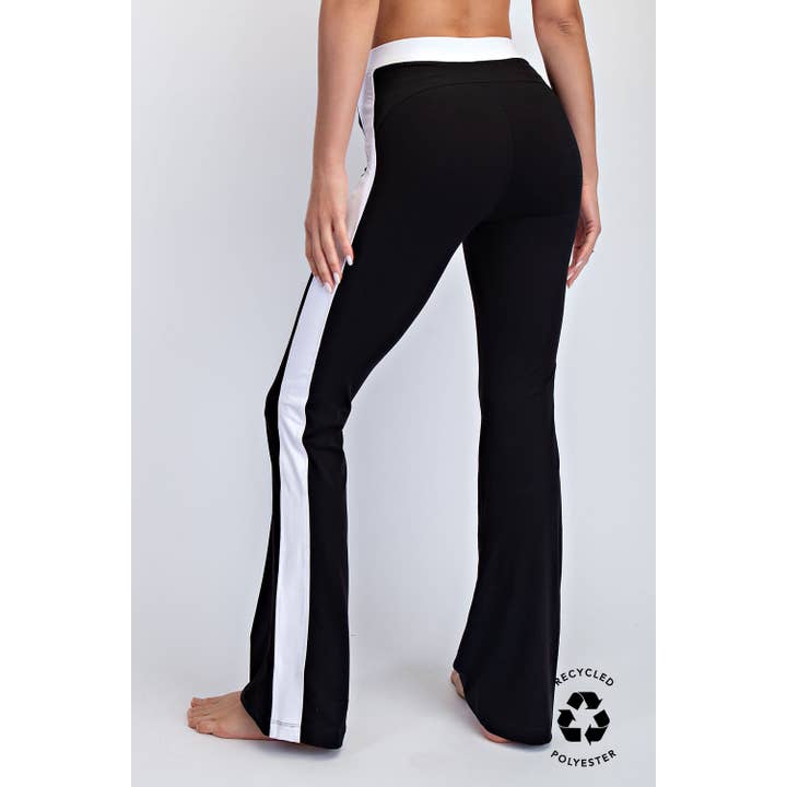 Rae Mode - Wholesale Athletic Pants - Women's - BUTTER SOFT SIDE STRIPE FLARE LEGGINGS11