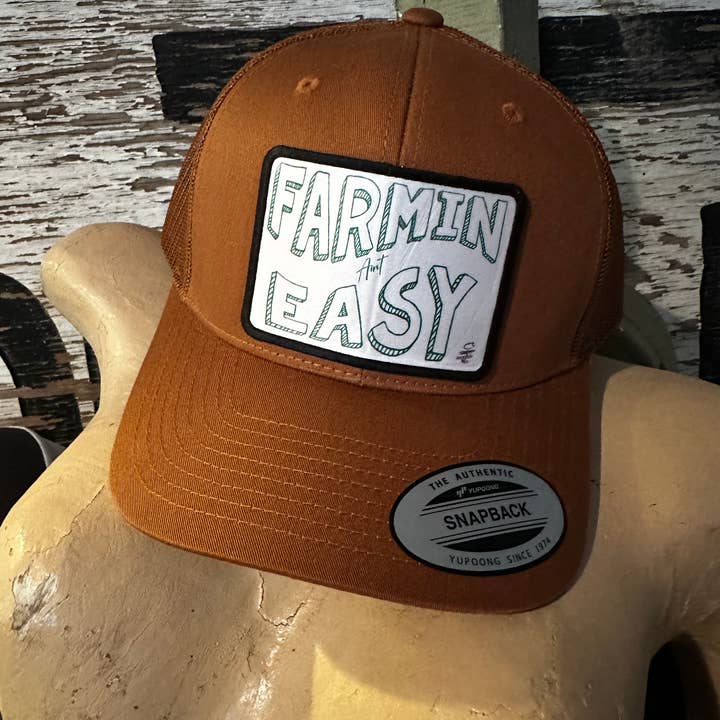 Farmin aint Easy Hat (flera färgalternativ) för wholesale av Crooked Halo